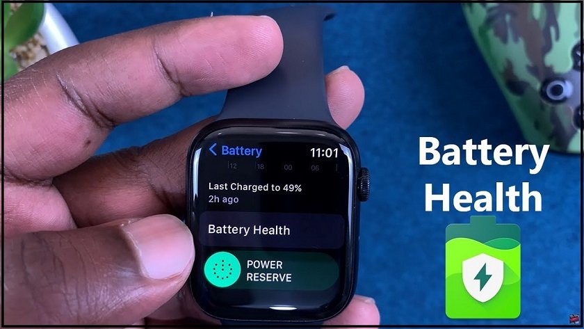 Check Apple Watch battery health